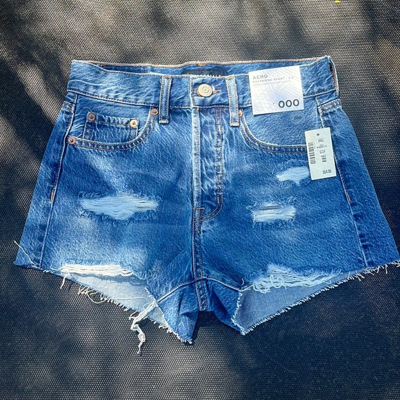 AERO Boyfriend shorts 000 - Picture 1 of 4